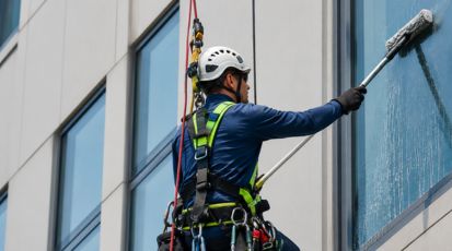 Post-Construction Window Cleaning