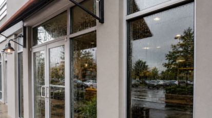 Storefront Window Cleaning
