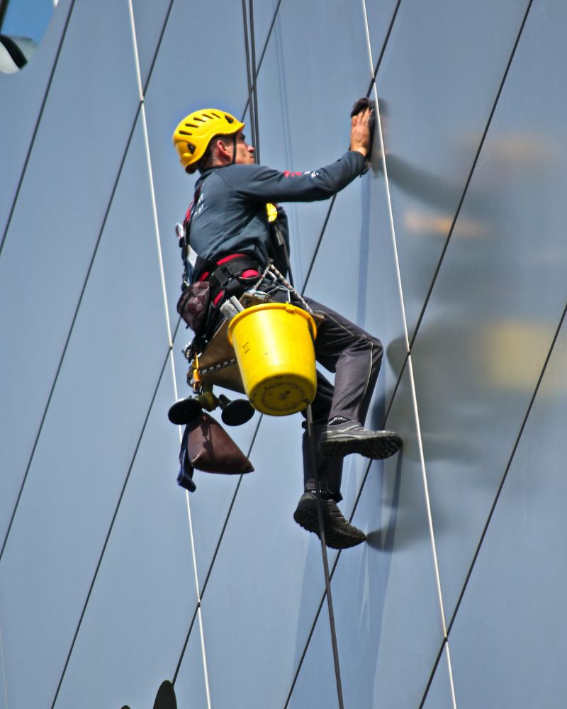 Window Cleaning Process