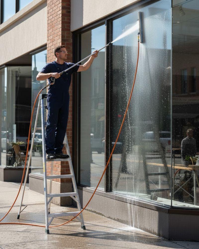 Exterior Window Cleaning in NYC