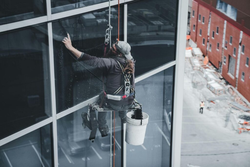 Rope Access Window Cleaning in NYC