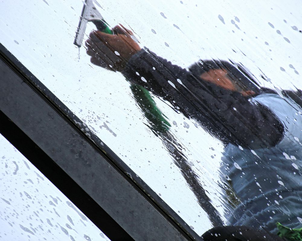 Glass Facade Cleaning
