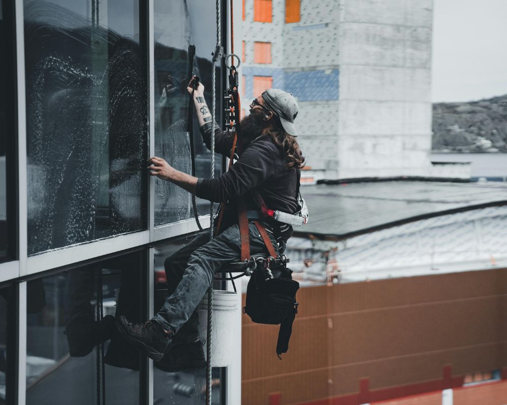 Residential High Rise Window Cleaning