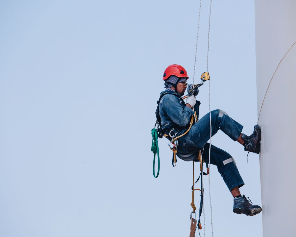 Rope Access Window Cleaning