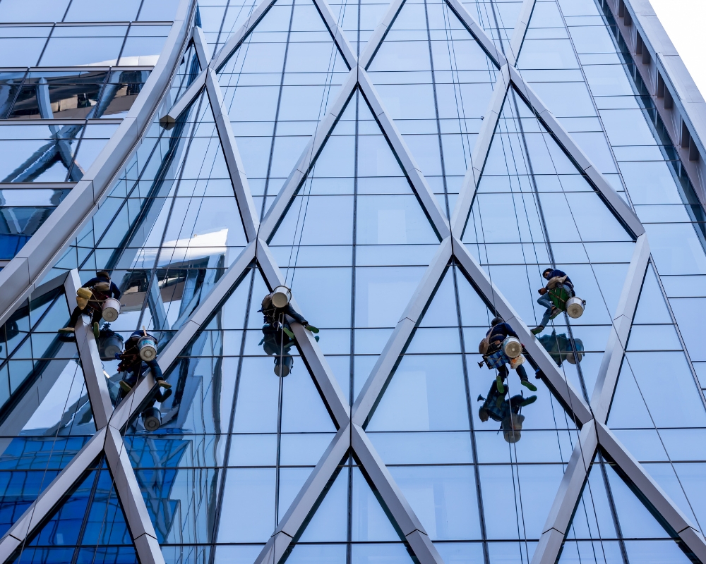 Exterior Office Window Washing