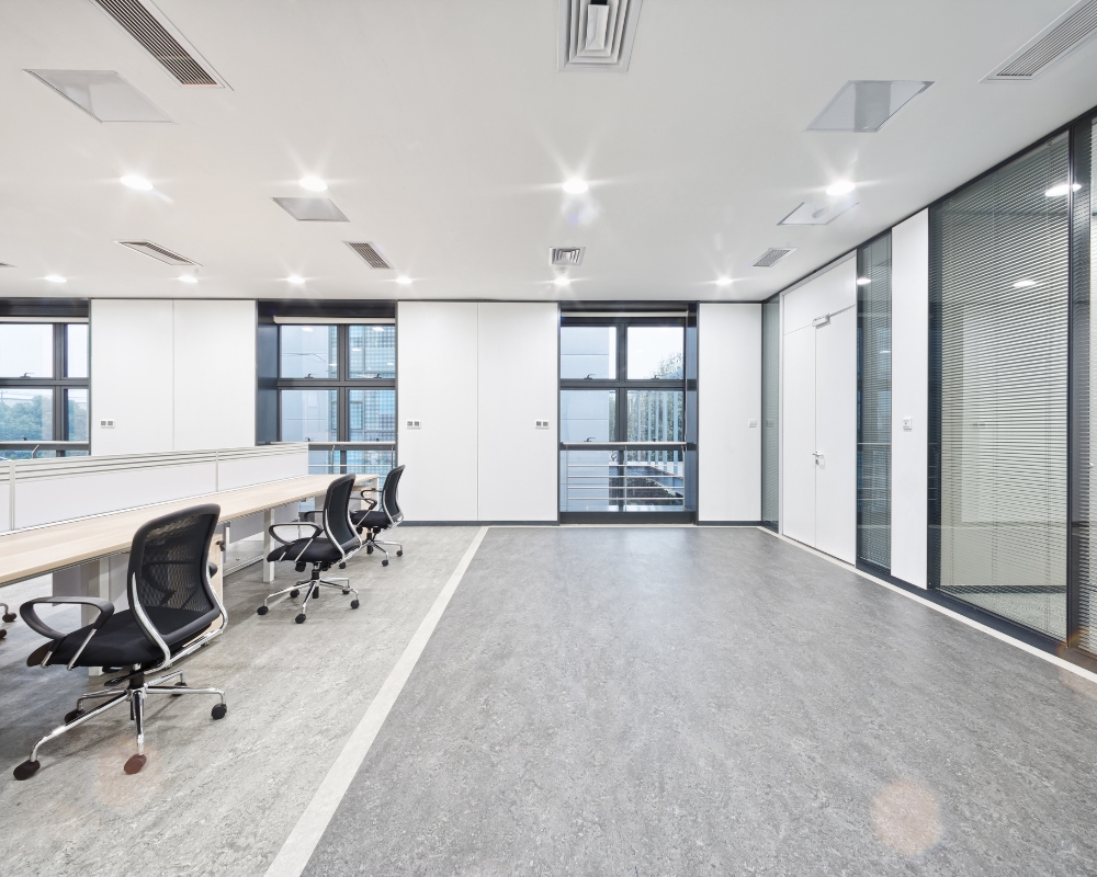 Interior Office Window Cleaning